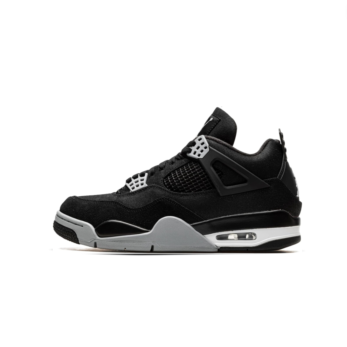 AIR JORDAN 4 'BLACK CANVAS'