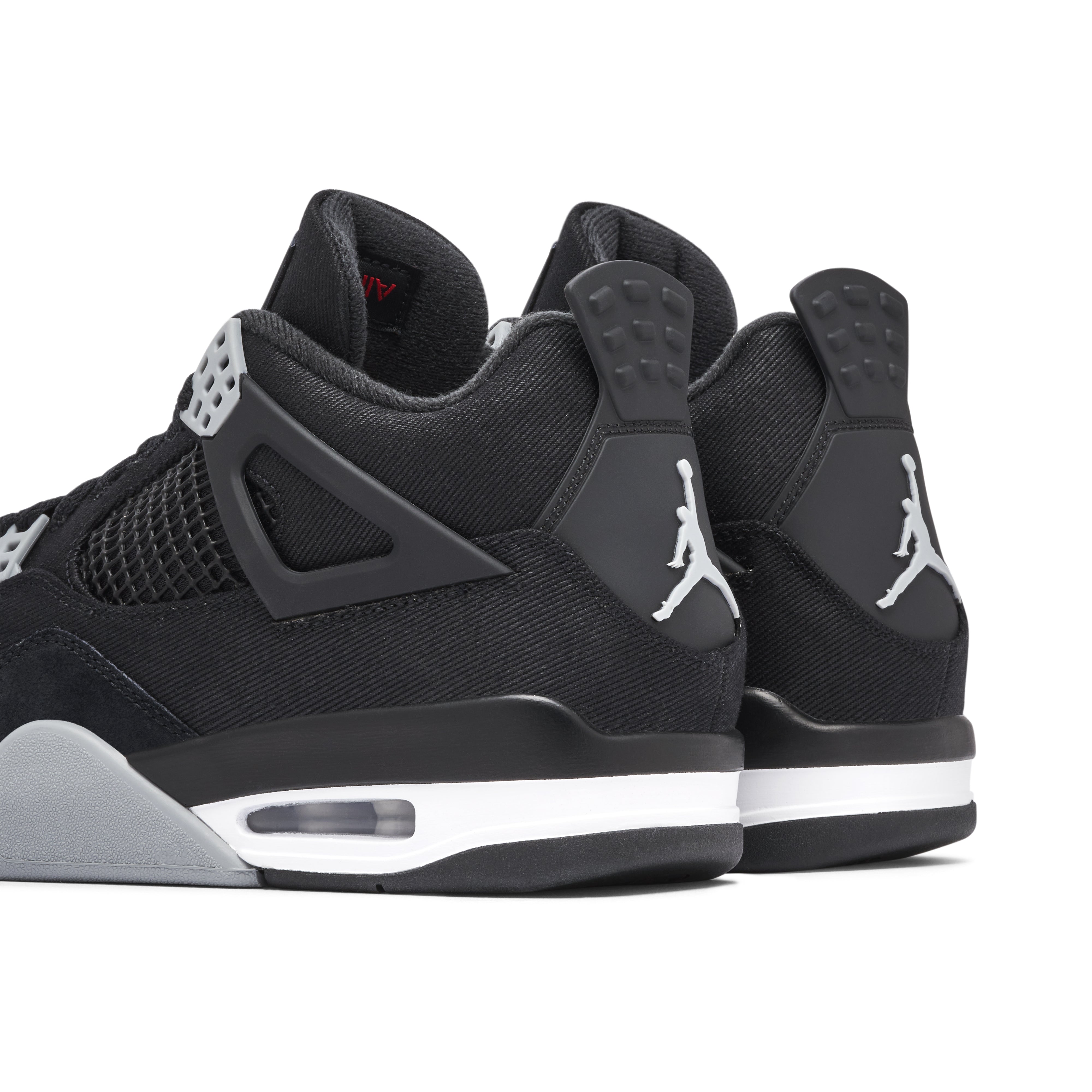 AIR JORDAN 4 'BLACK CANVAS'