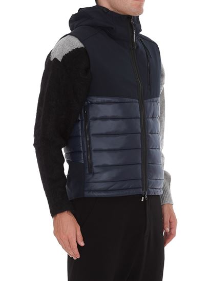 HOODED GOGGLE GILET