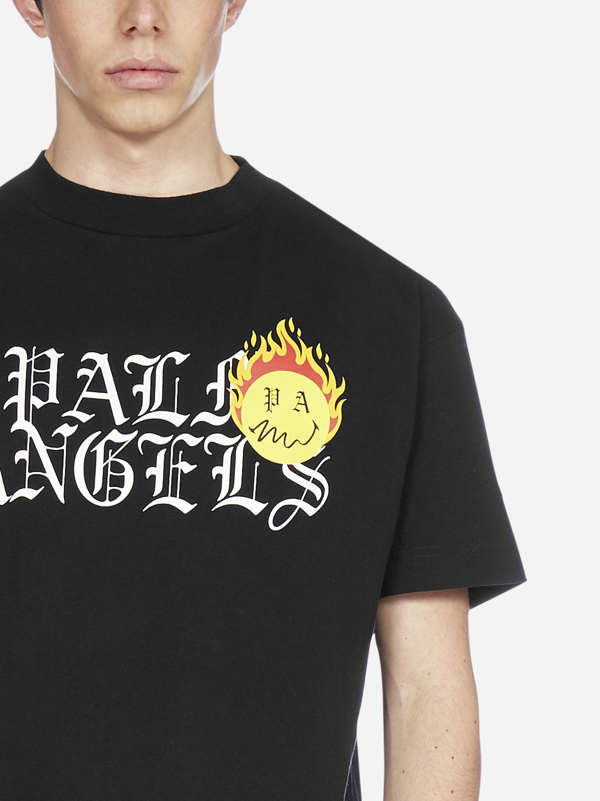 Black Burning Head t-shirt