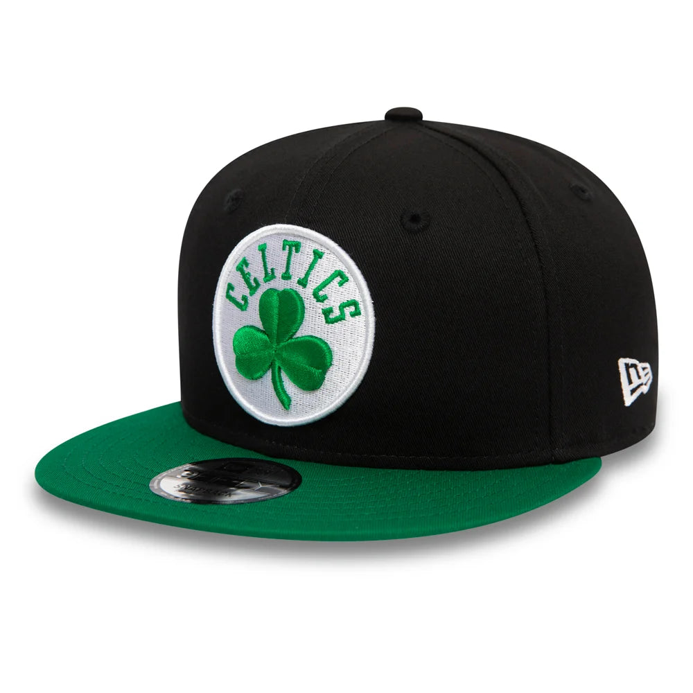 Boston Celtics Logo Black 9FIFTY Snapback Cap