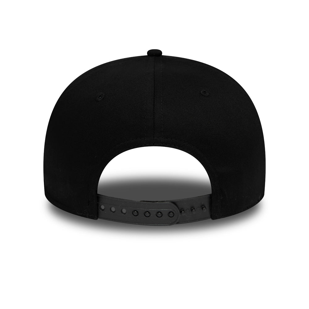 LA Dodgers Tonal Black 9FIFTY Stretch Snap Cap