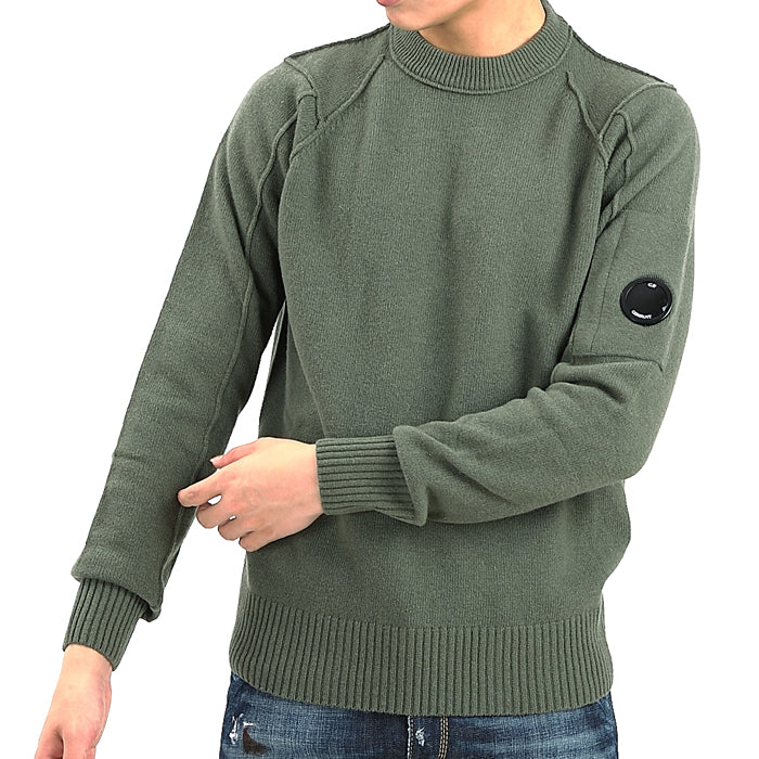 KNITTED LENS SWEATSHIRT