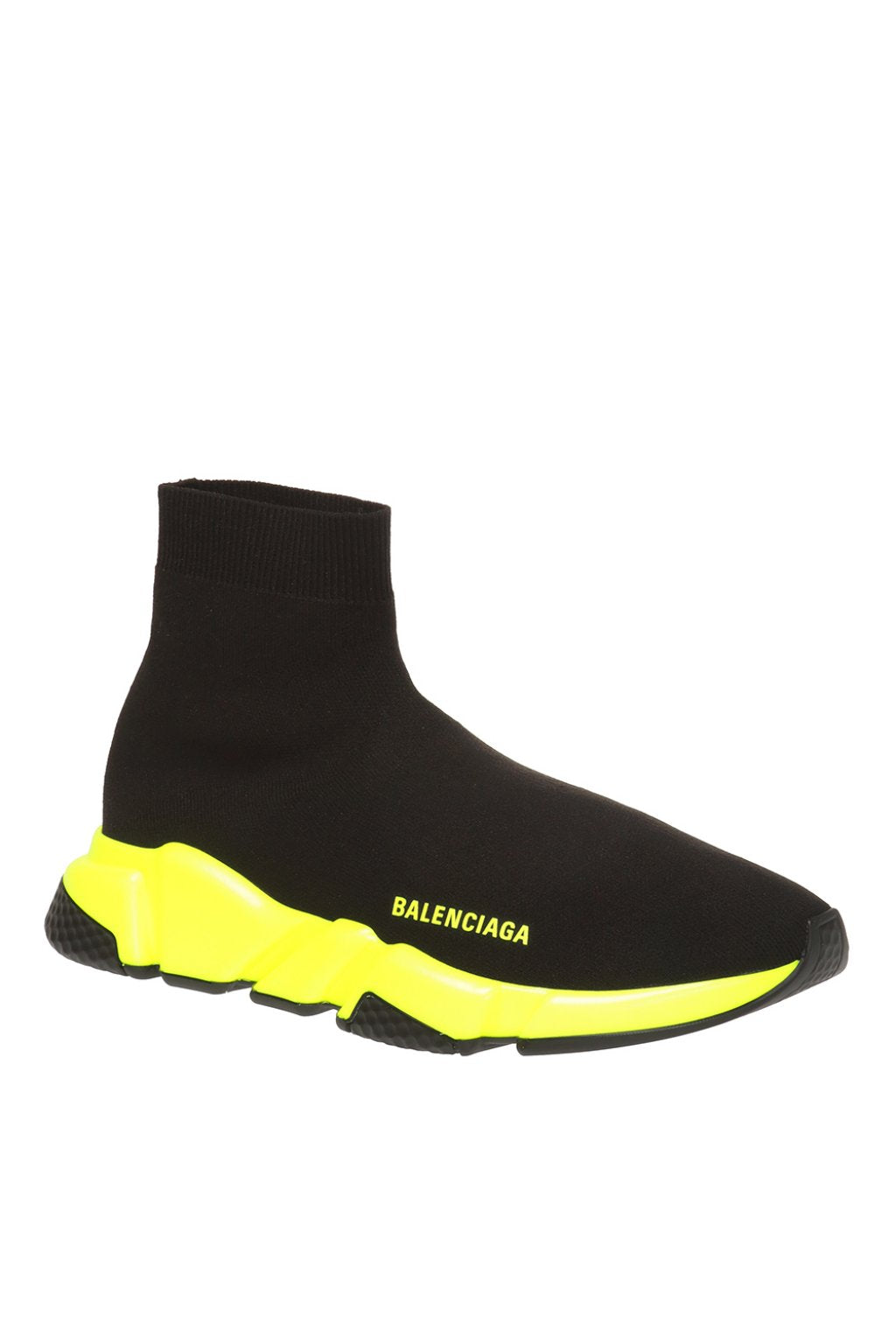 Speed Sock neon yellow Stretch-Knit Slip-On