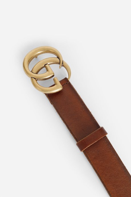 GG LEATHER BELT