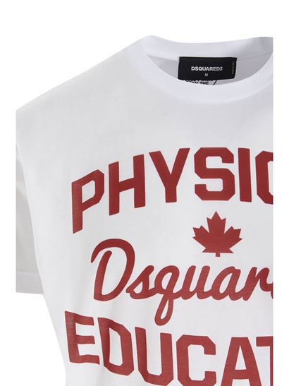 PHYSICAL EDUCATION T-SHIRT IN WHITE