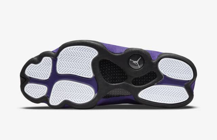 Kids Black & Purple Air Jordan 13 Retro