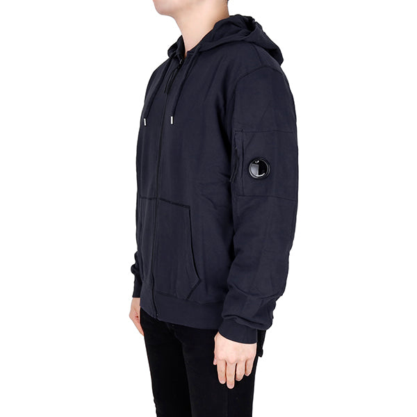 LIGHT FLEECE HOODED LENS SWEATSHIRT