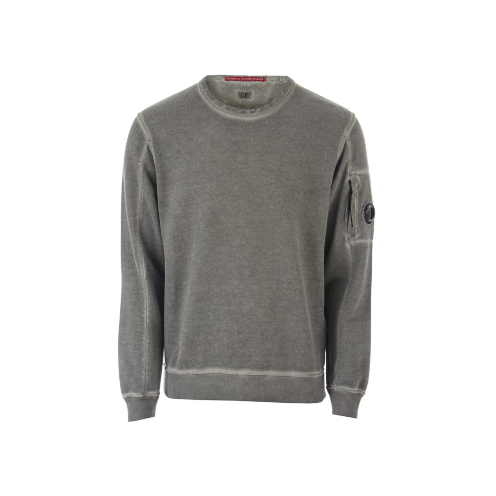 Crew Neck Diagonal Fleece