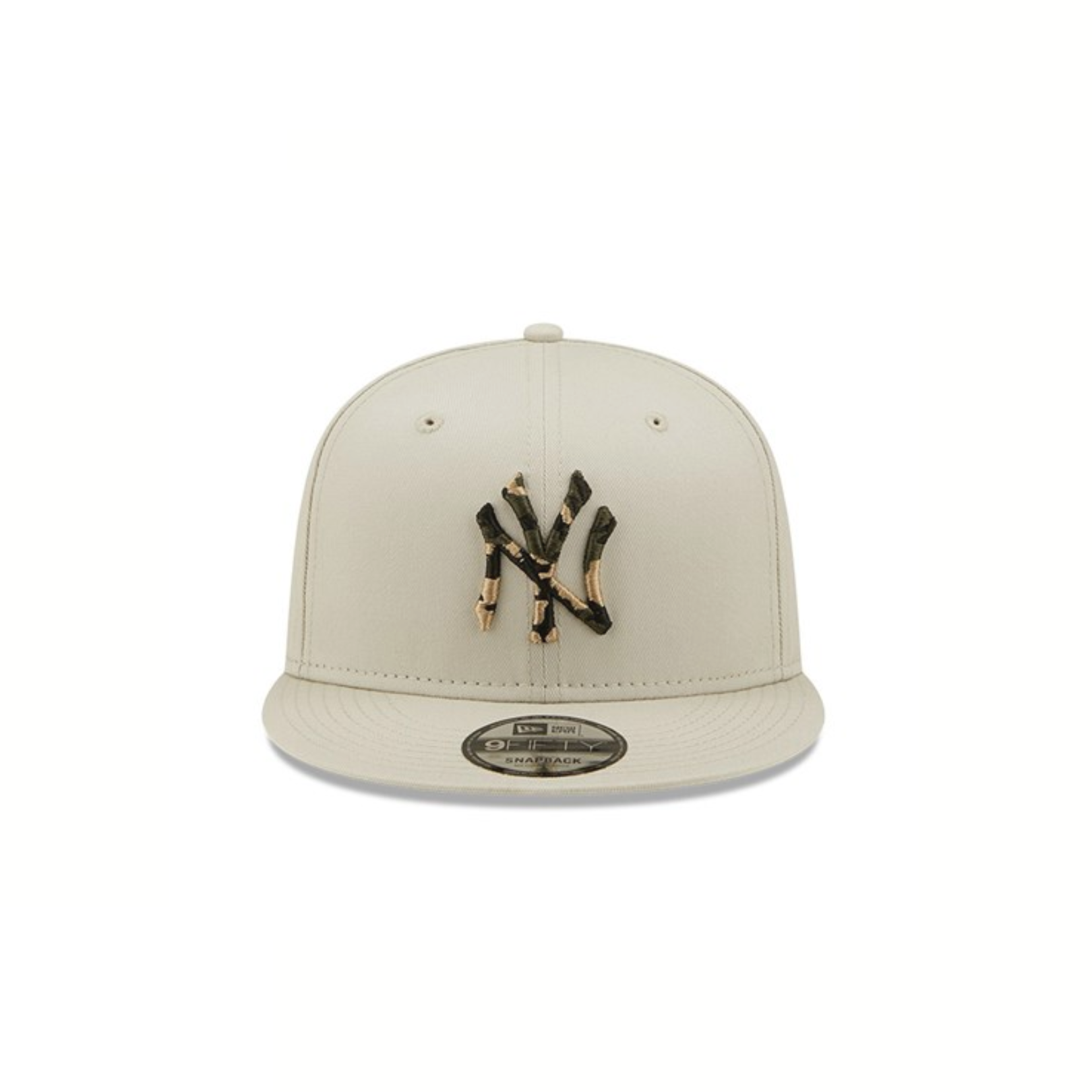 New York Yankees Camo Infill Cream 9FIFTY Snapback Cap