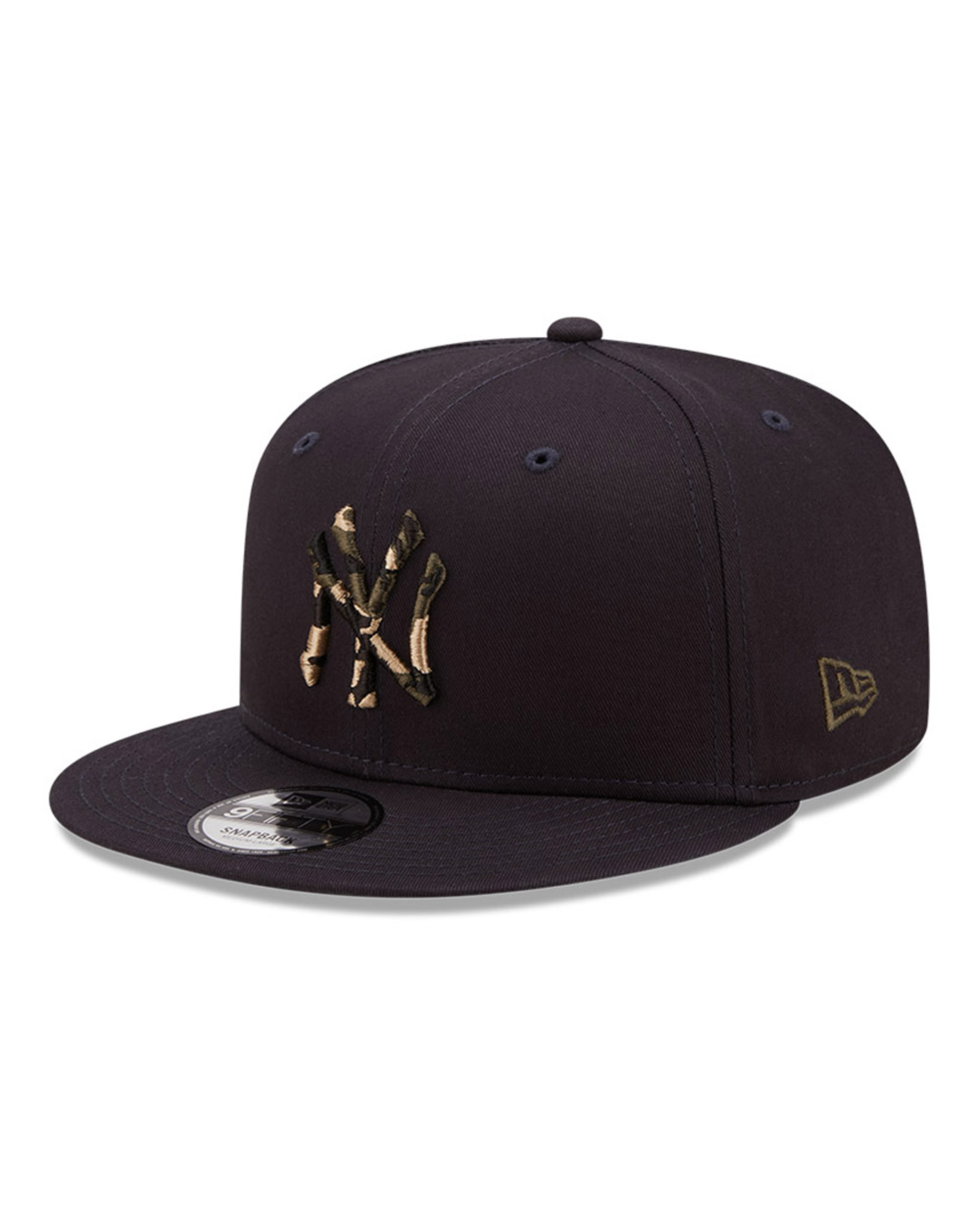 New York Yankees Camo Infill Navy 9FIFTY Snapback Cap
