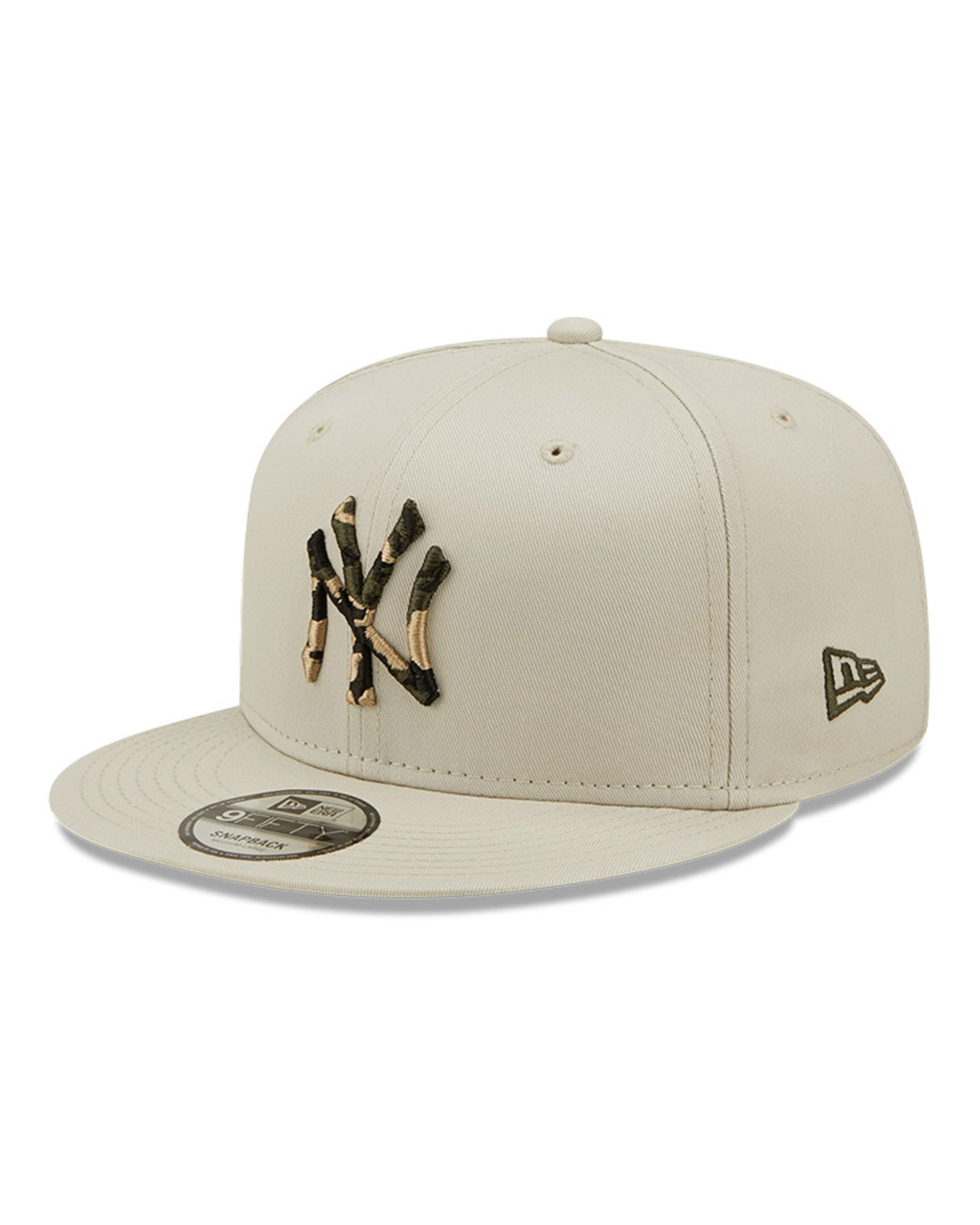 New York Yankees Camo Infill Cream 9FIFTY Snapback Cap