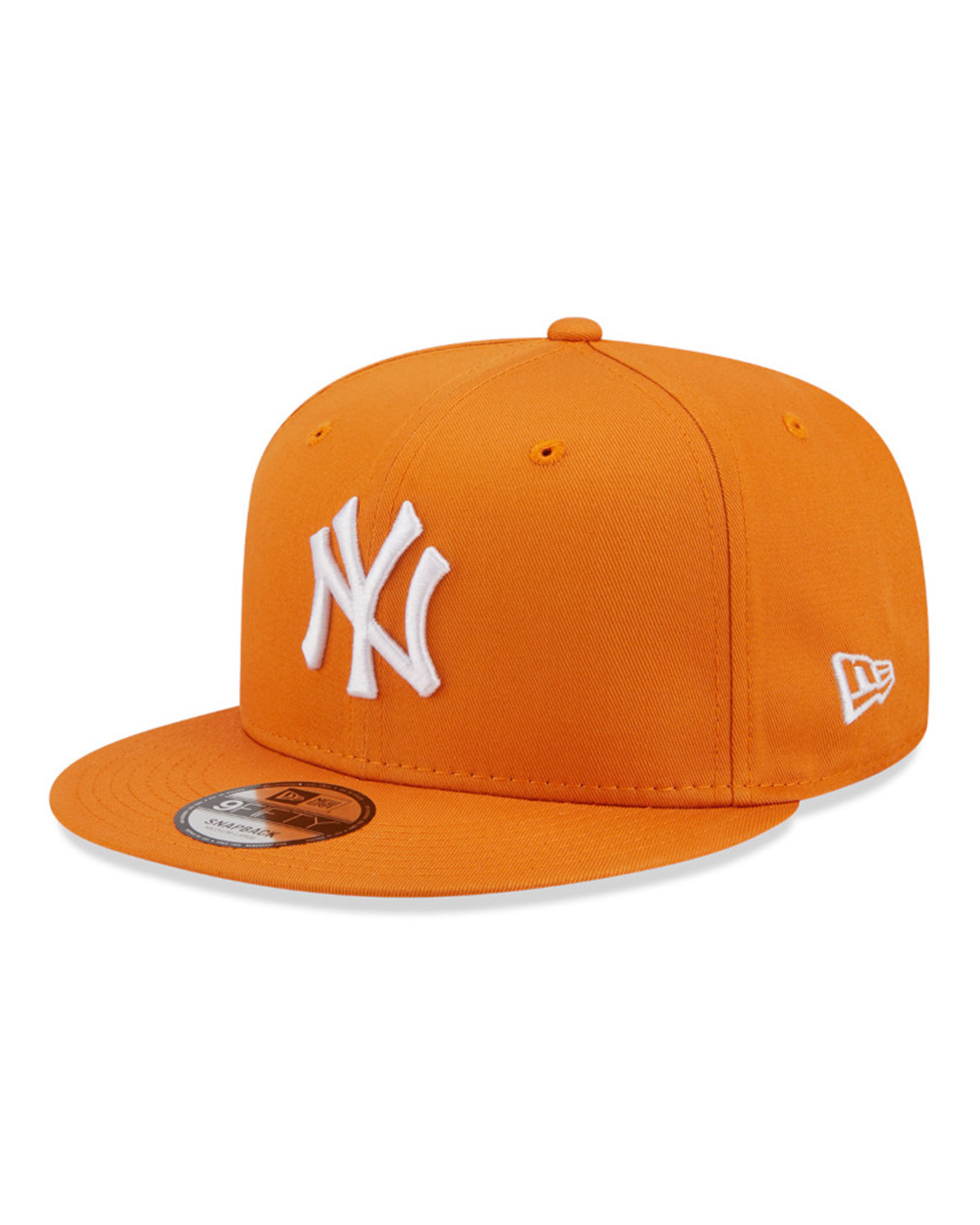 New York Yankees League Essential Orange 9FIFTY Snapback Cap