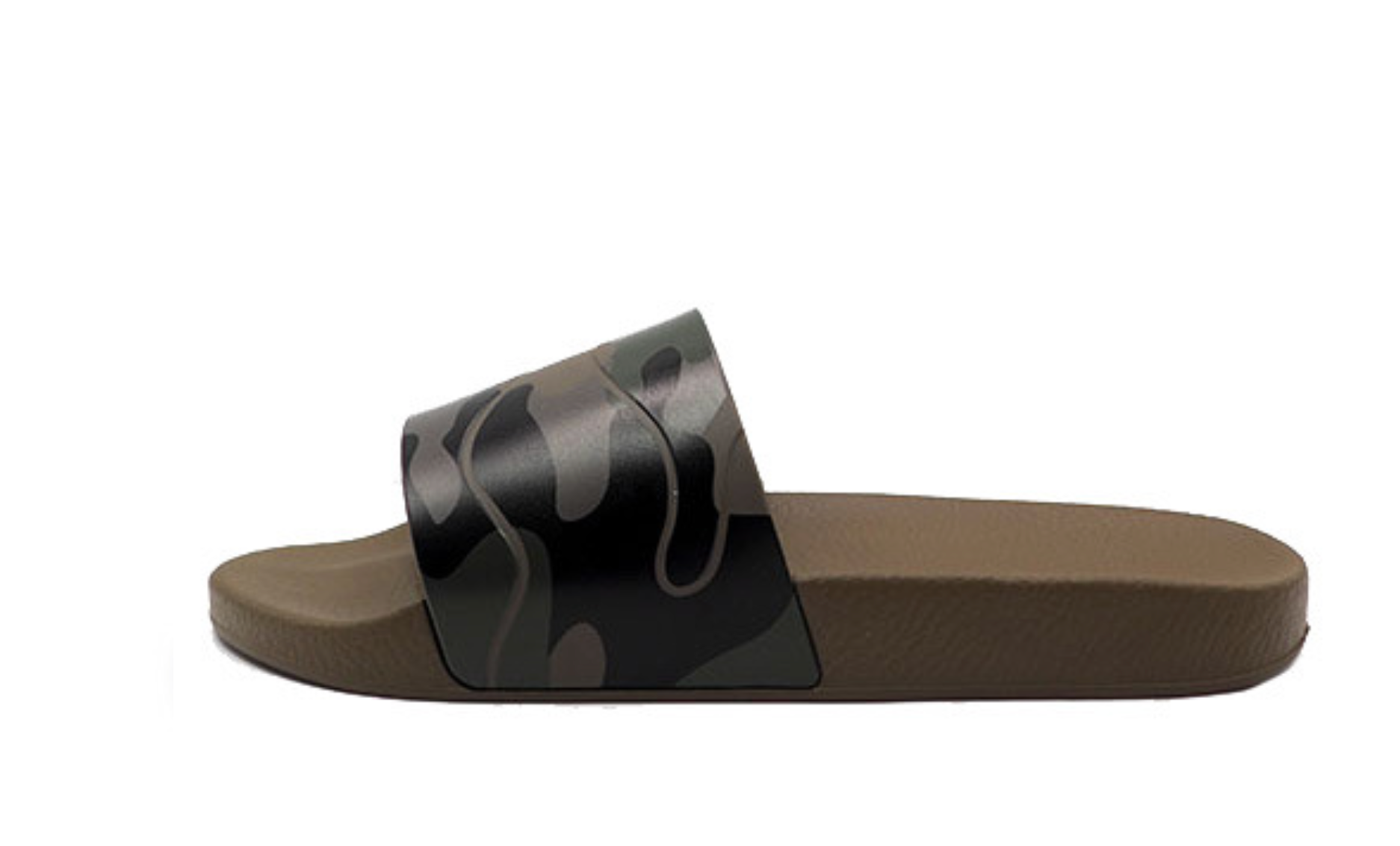 CAMOUFLAGE SANDAL SLIDE