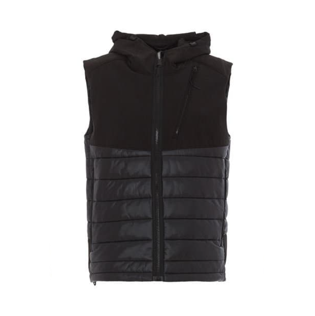 HOODED GOGGLE GILET