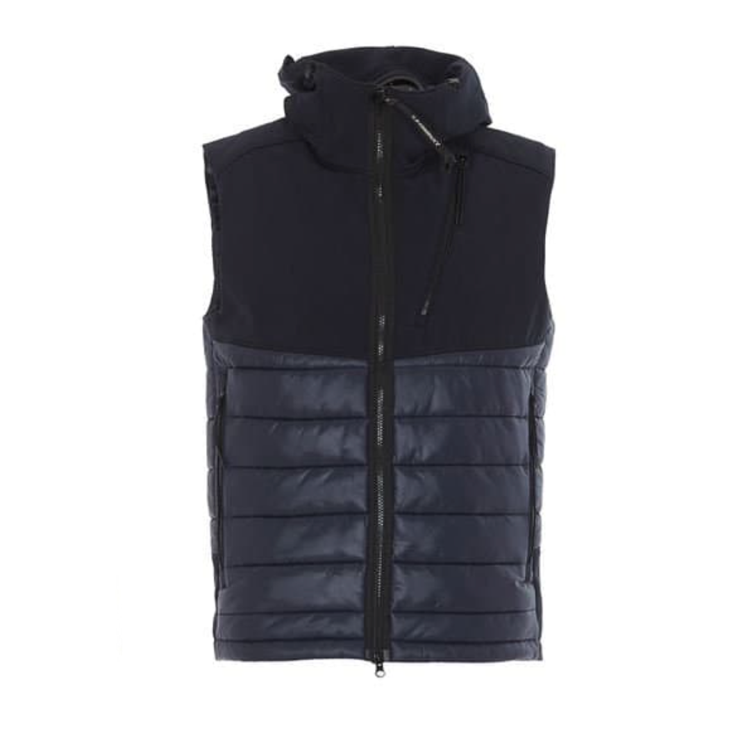 HOODED GOGGLE GILET