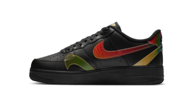 Nike air force store 1 black multicolor