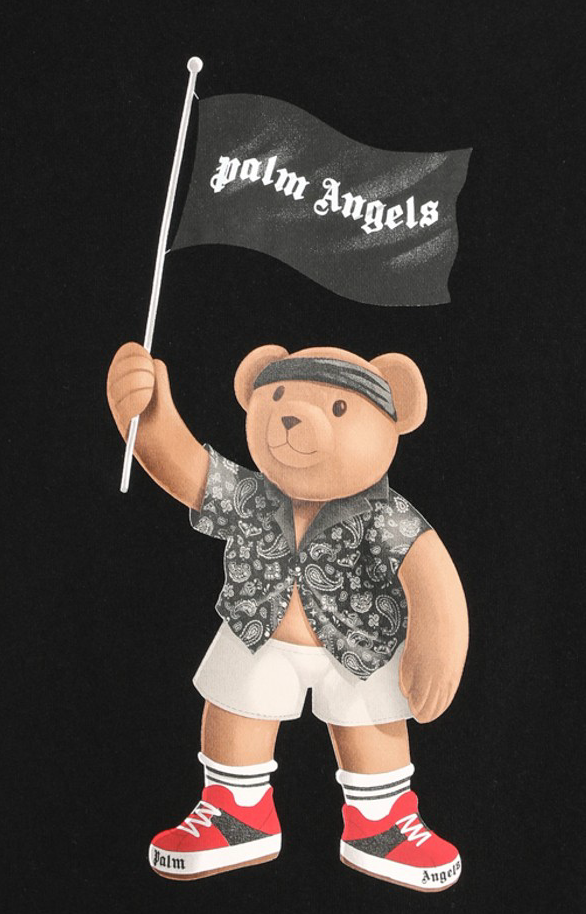 Black t-shirt with print