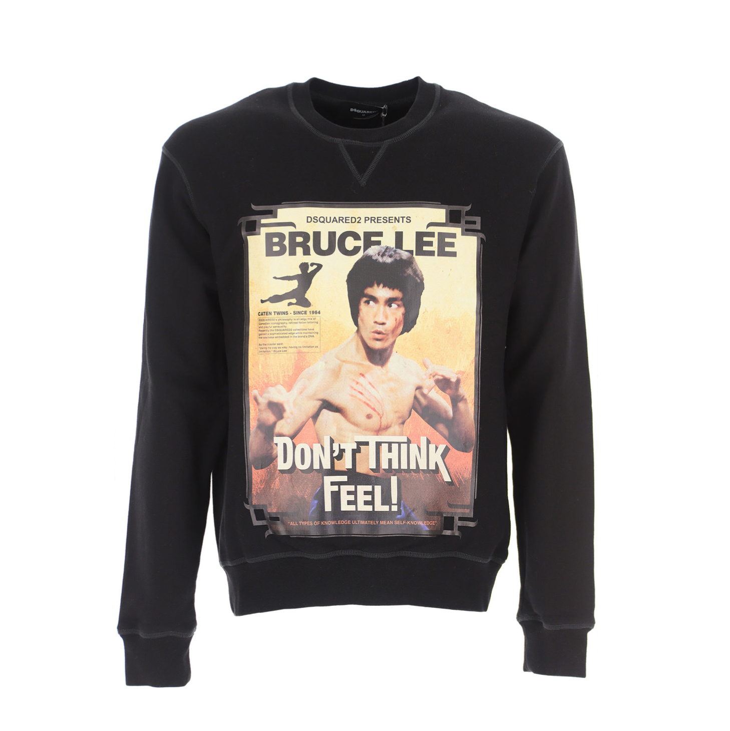 SWEATSHIRT WITH BRUCE LEE PRINT