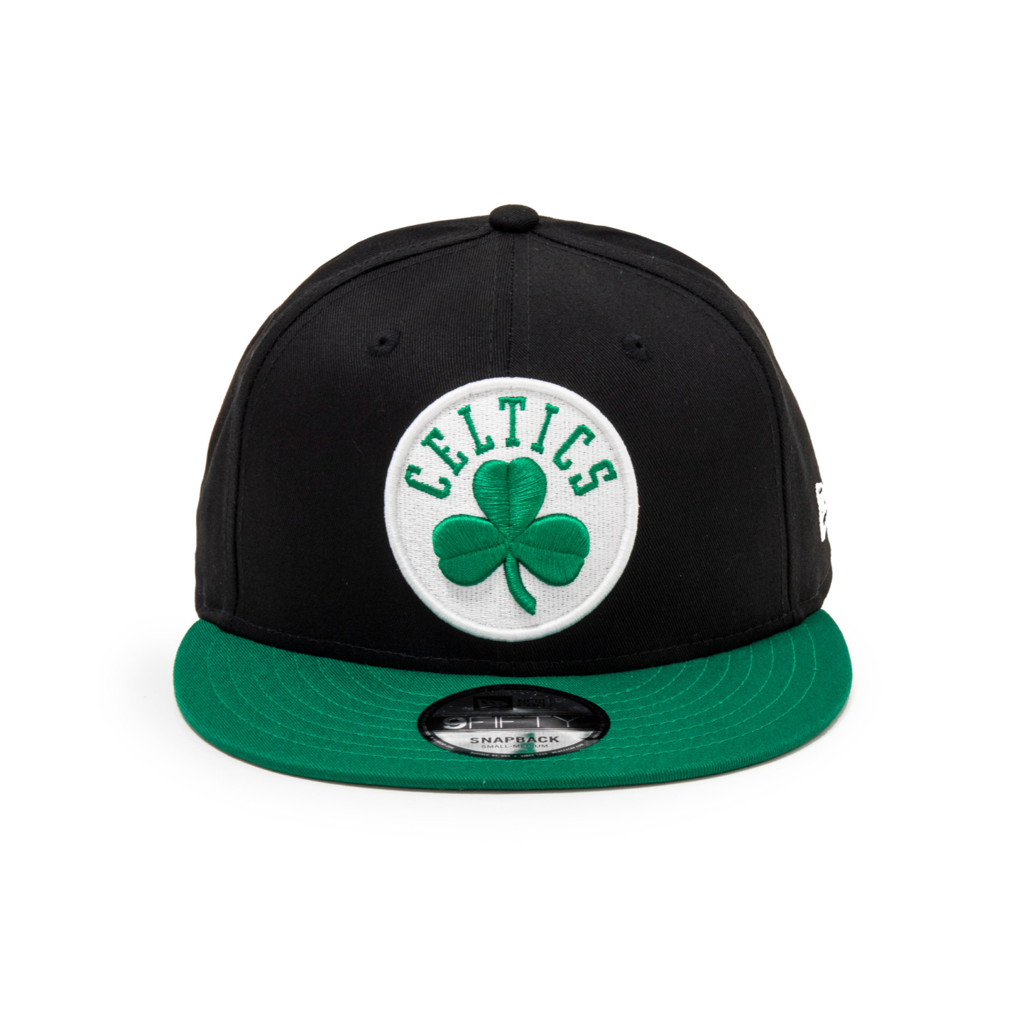 Boston Celtics Logo Black 9FIFTY Snapback Cap