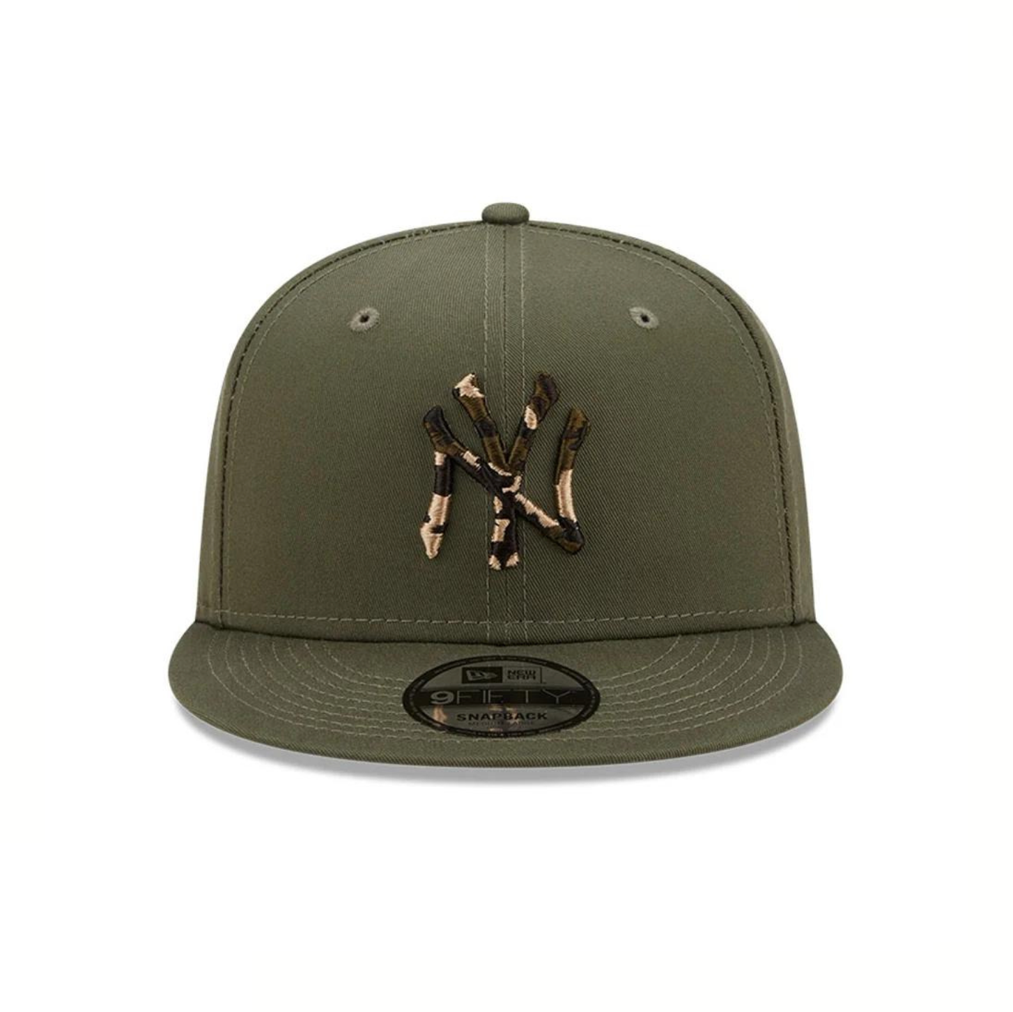 New York Yankees Camo Infill Khaki 9FIFTY Snapback Cap