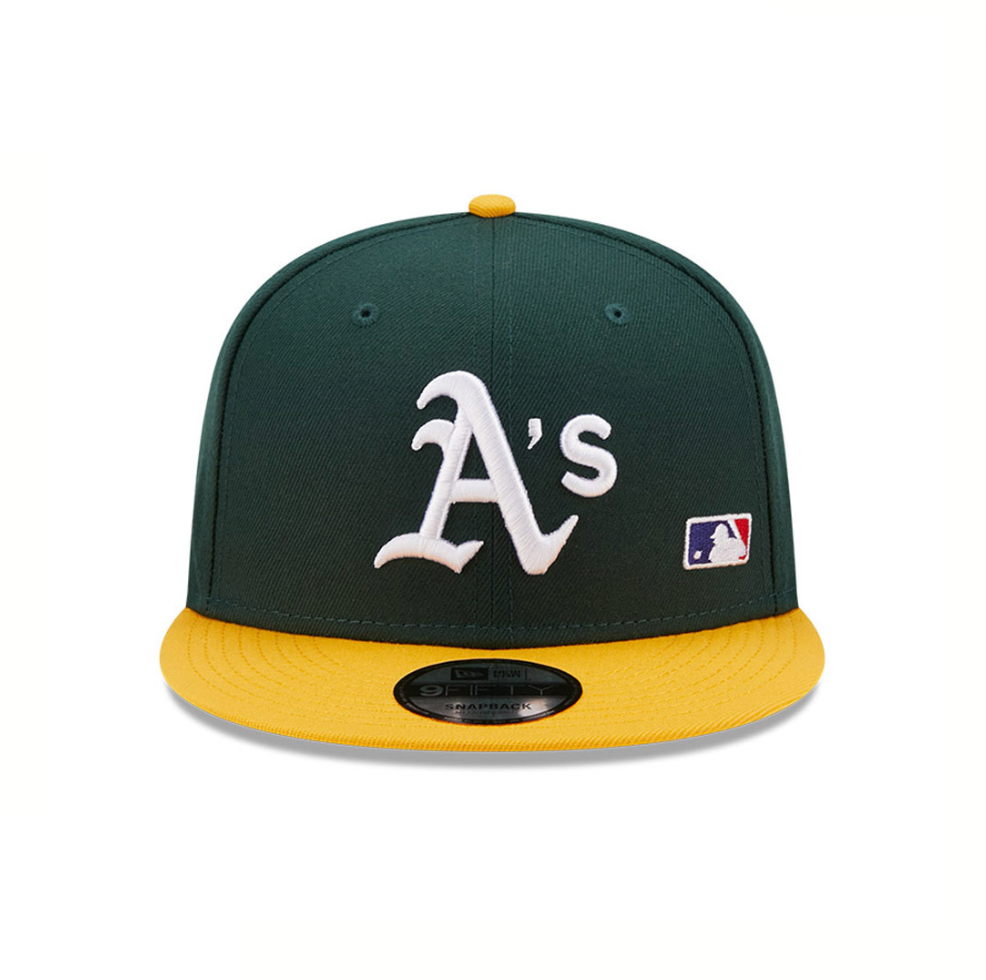 Oakland Athletics Team Arch Green 9FIFTY Snapback Cap