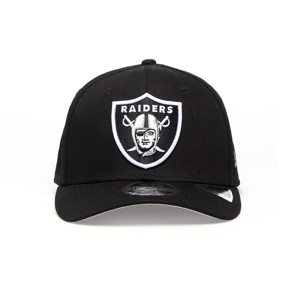 Las Vegas Raiders Team Colour Black 9FIFTY Stretch Snap Cap