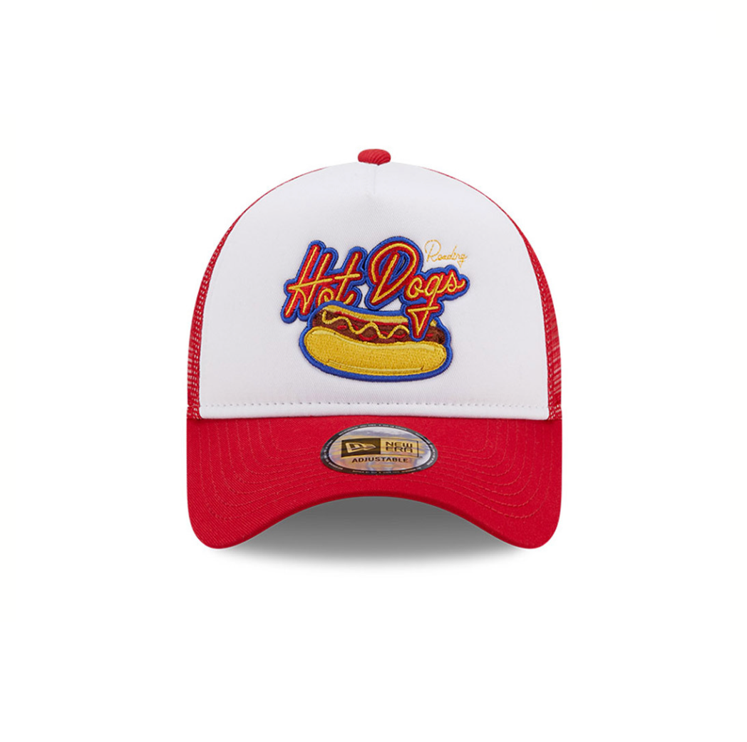 Reading Fighting Phils MiLB Red A-Frame Trucker Cap