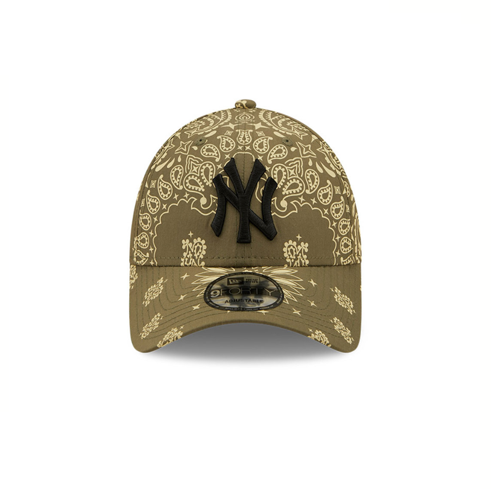 New York Yankees Paisley Print Green 9FORTY Cap