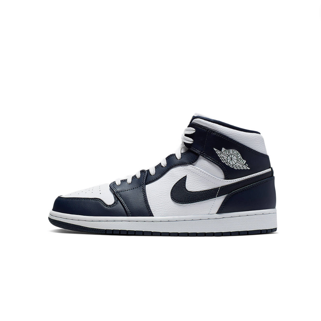 Air Jordan 1 Mid White Obsidian