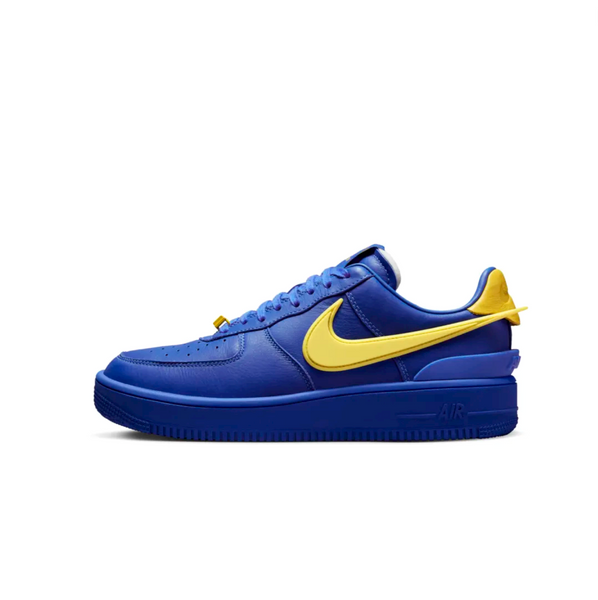 Royal blue and clearance gold nikes