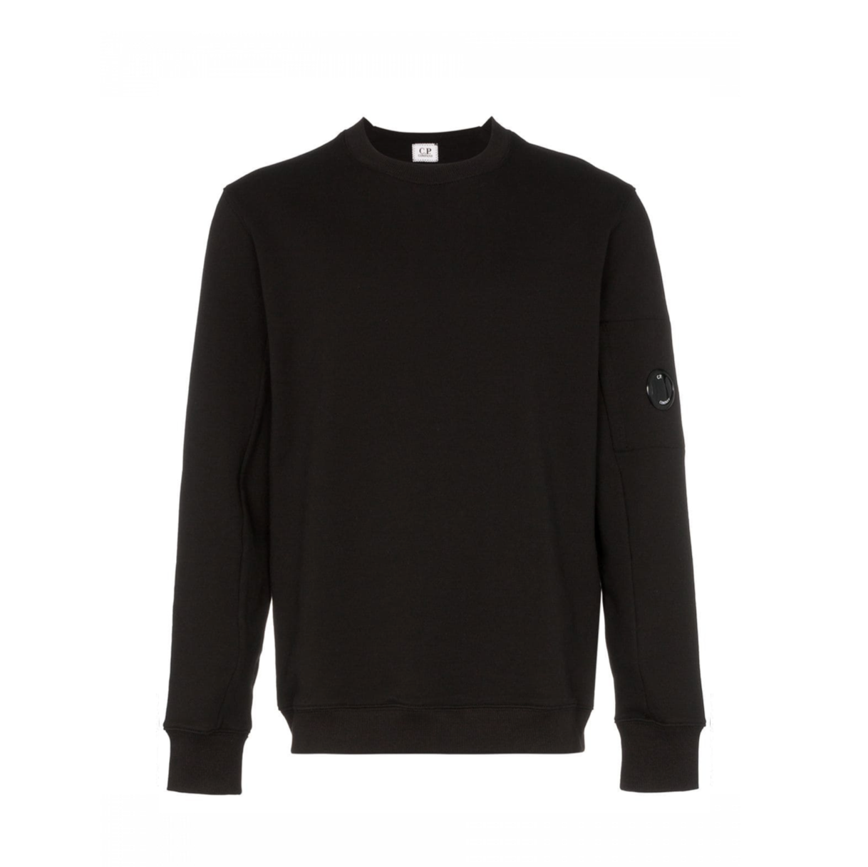 DIAGONAL FLEECE LENS SWEATSHIRT