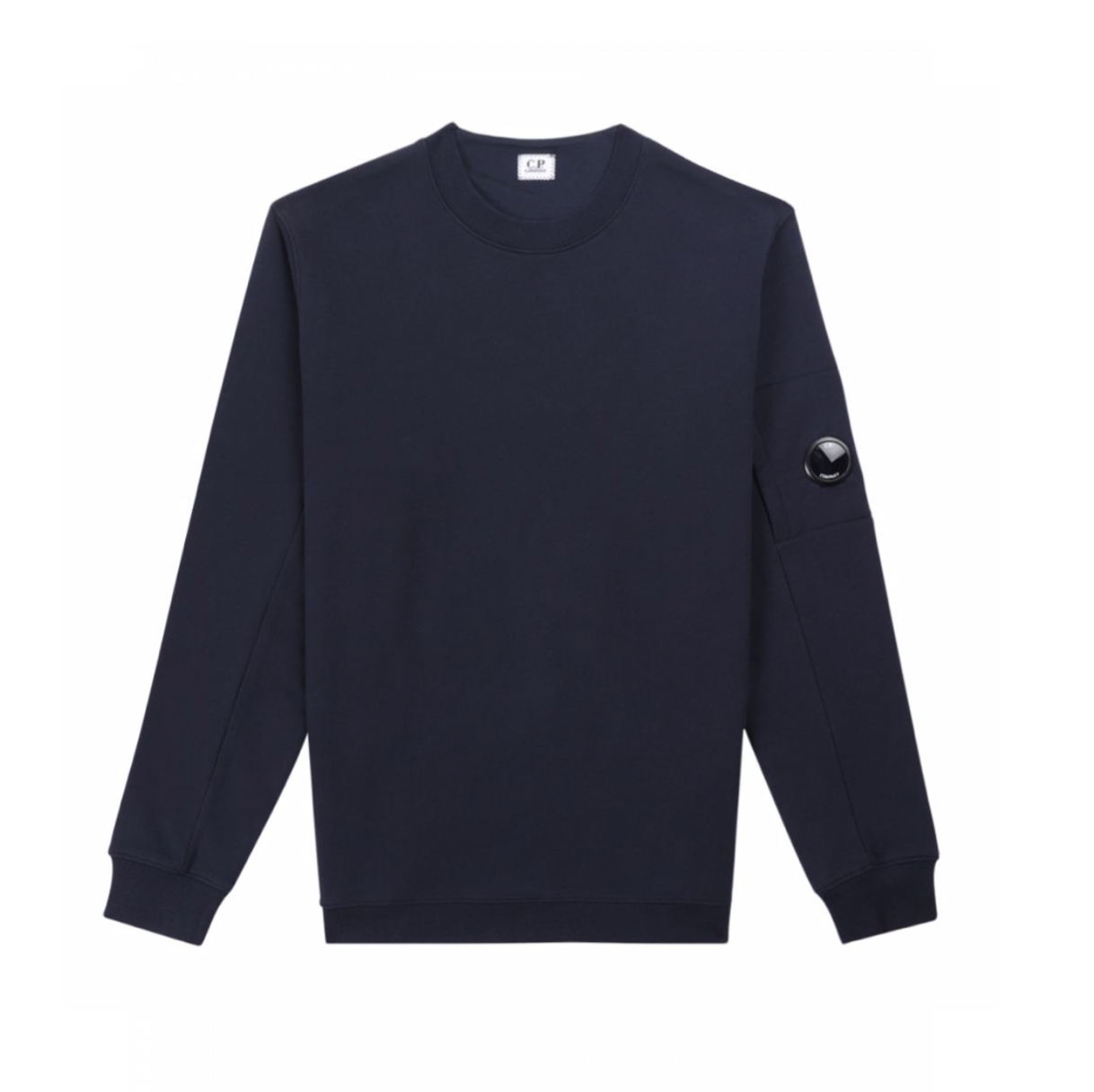 DIAGONAL FLEECE LENS SWEATSHIRT