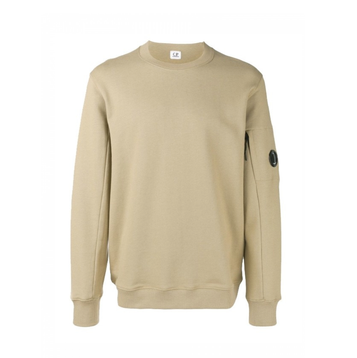 DIAGONAL FLEECE LENS SWEATSHIRT