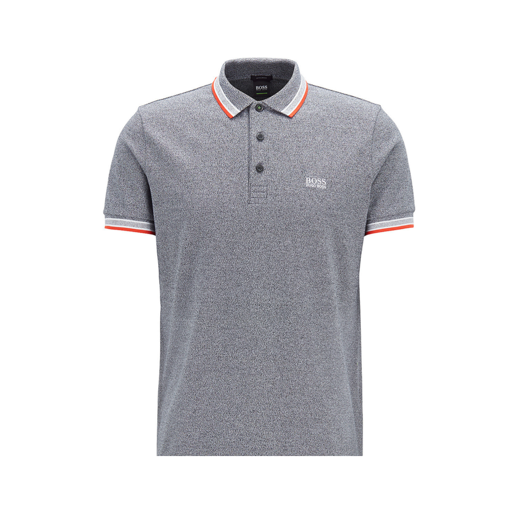 ATHLEISURE POLO T SHIRT