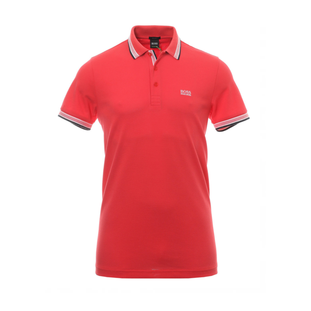 ATHLEISURE POLO T SHIRT