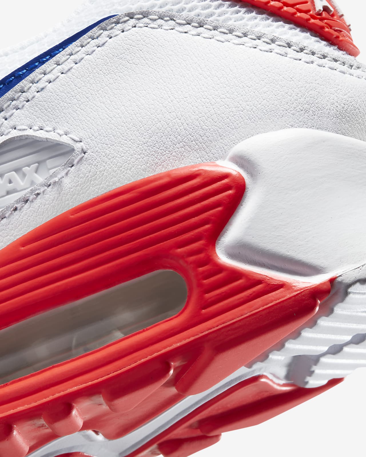 NIKE AIR MAX 90 BLUE ORANGE WHITE