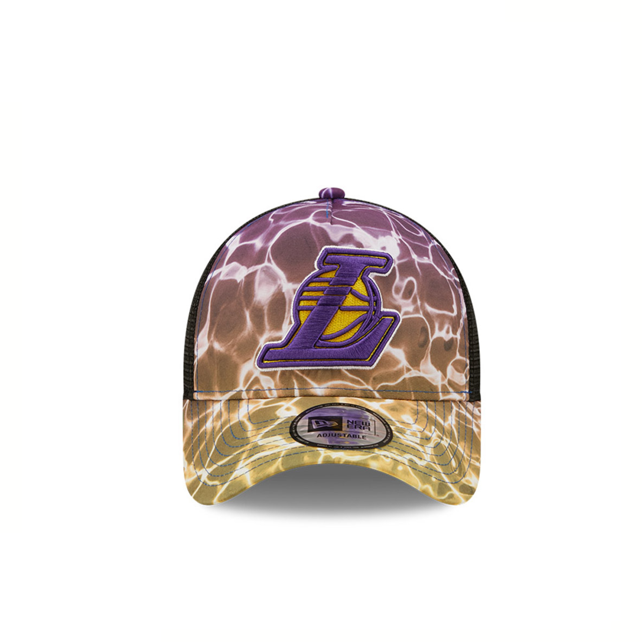 LA Lakers Summer City A-Frame Trucker Cap