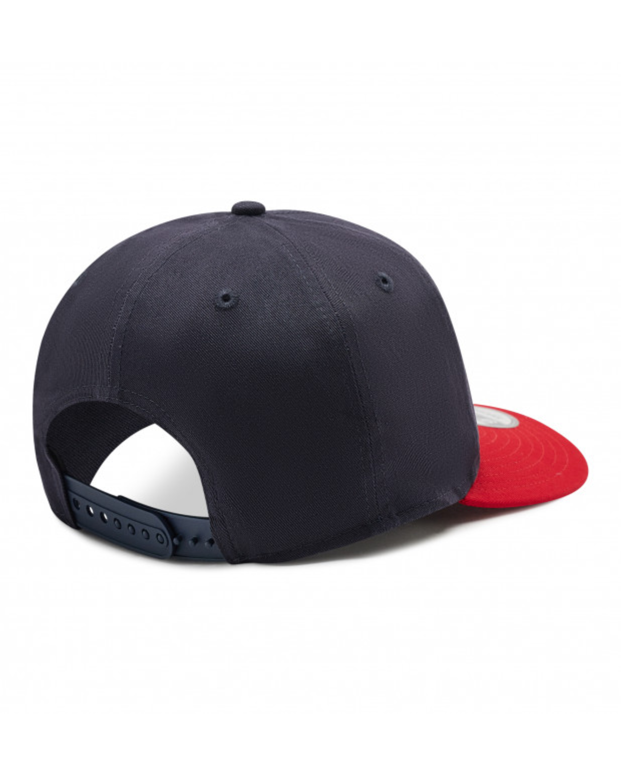 NEW ERA MENS 9FIFTY BASEBALL CAP.ATLANTA BRAVES NAVY RED FLAT BRIM SNAPBACK HAT