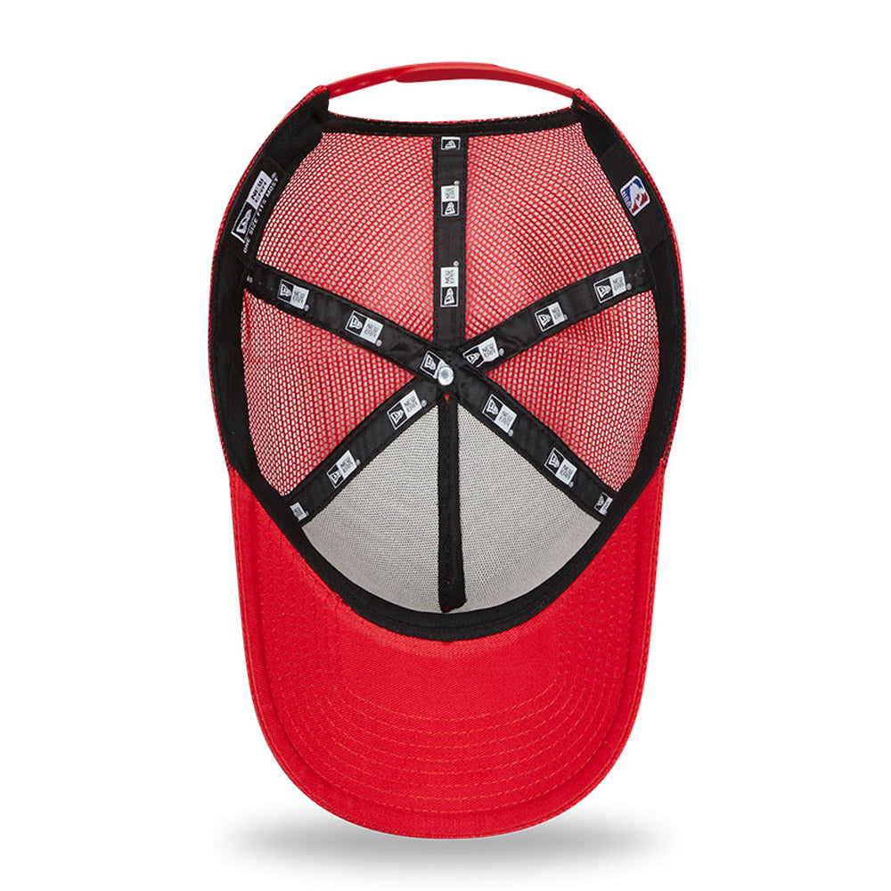 Chicago Bulls Diamond Era Red A-Frame Trucker Cap