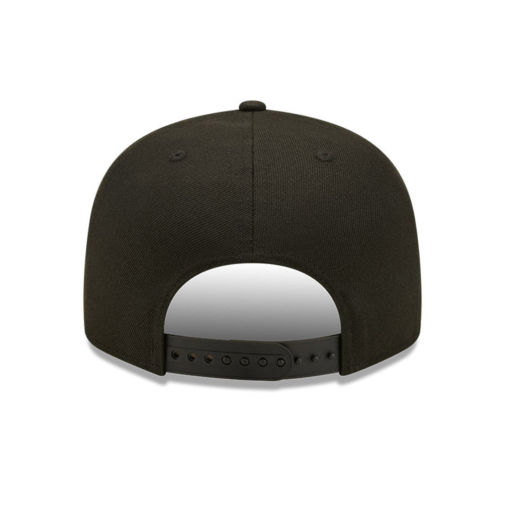 Chicago Bulls Metallic Logo Black 9FIFTY Snapback Cap