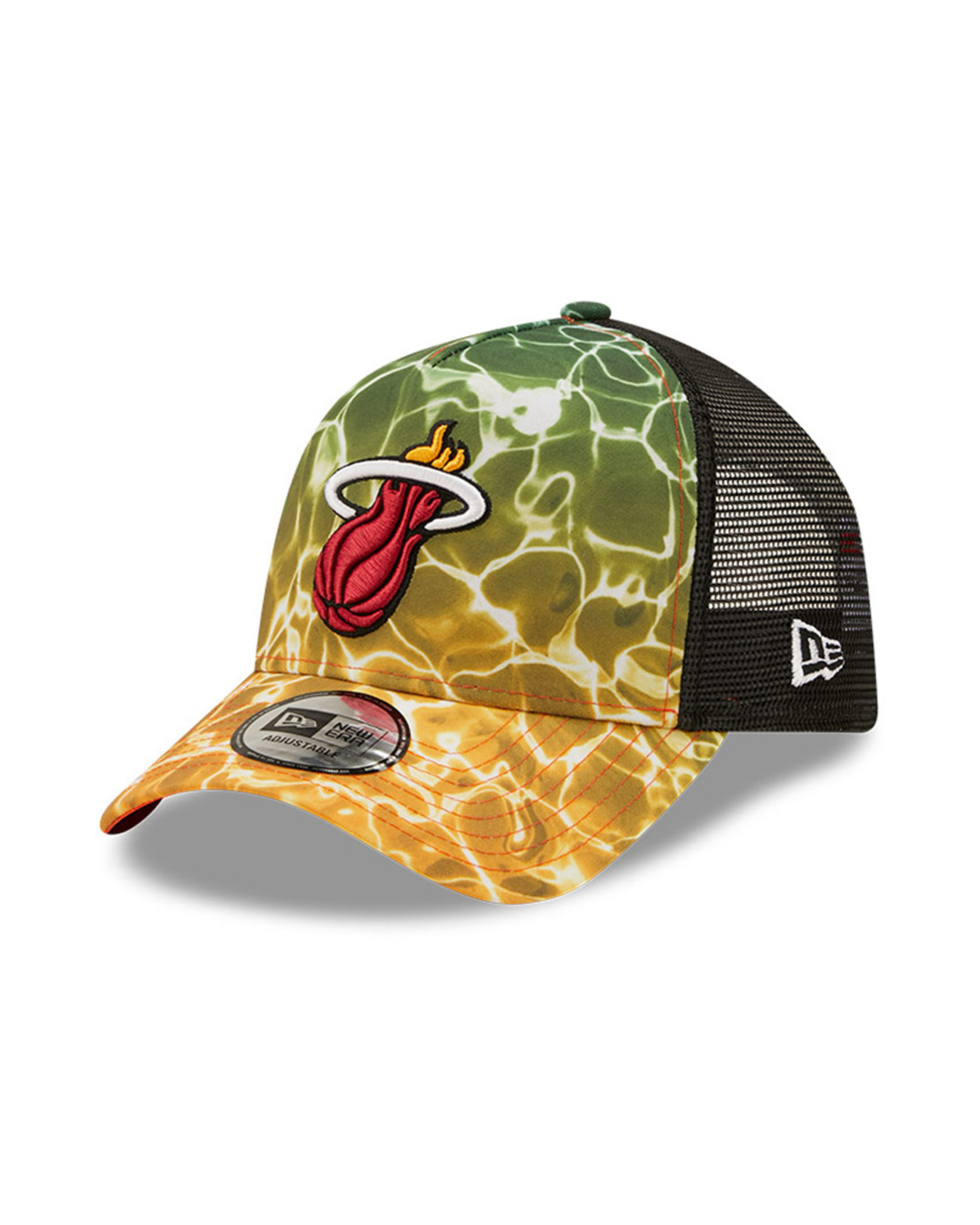 Miami Heat Summer City A-Frame Trucker Cap