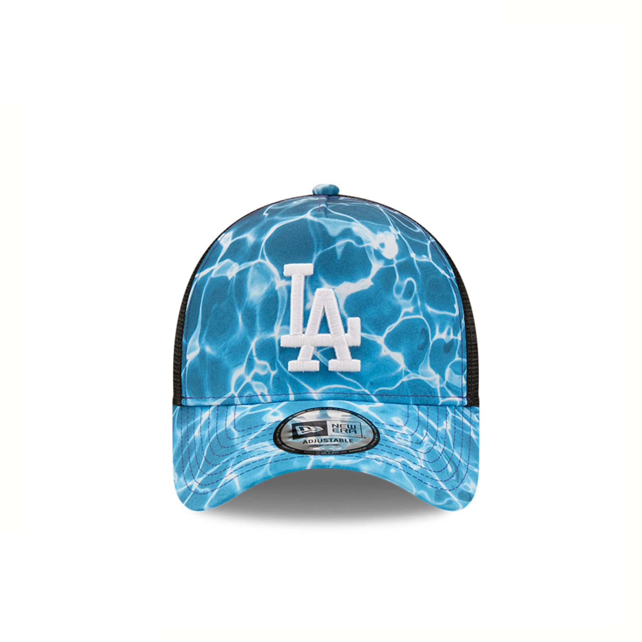 LA Dodgers Summer City Blue A-Frame Trucker Cap