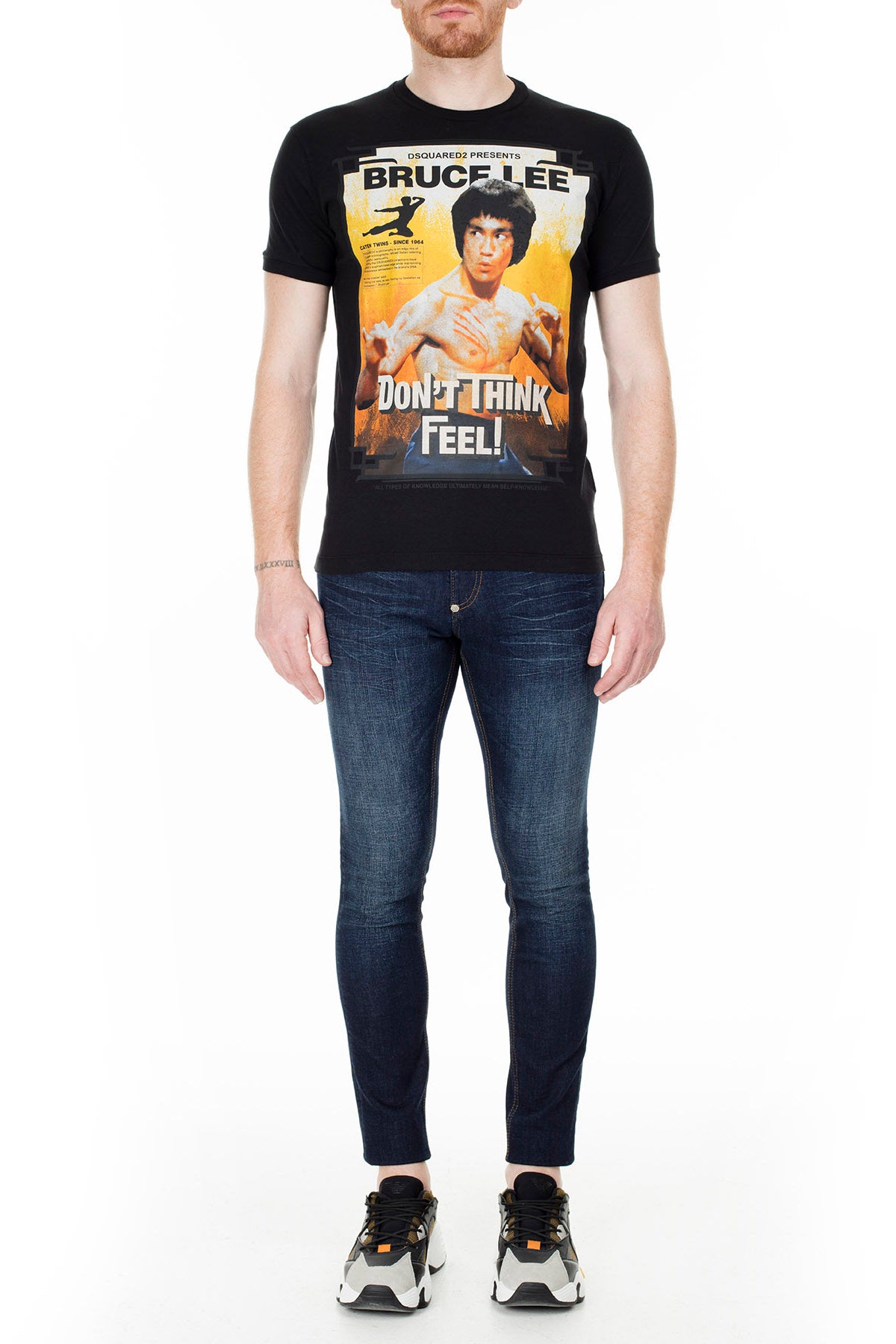 BRUCE LEE PRINT T SHIRT