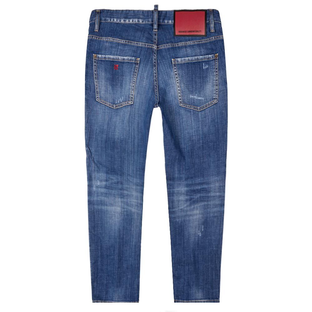 Skater Jeans - Light Wash blue