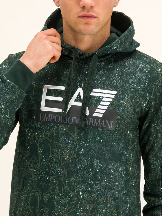 GEOMETRIC TECH PULLOVER HOODIE