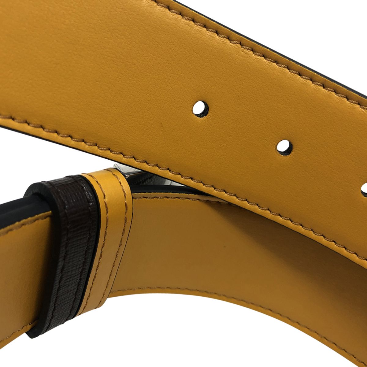 REVERSIBLE LEATHER BELT