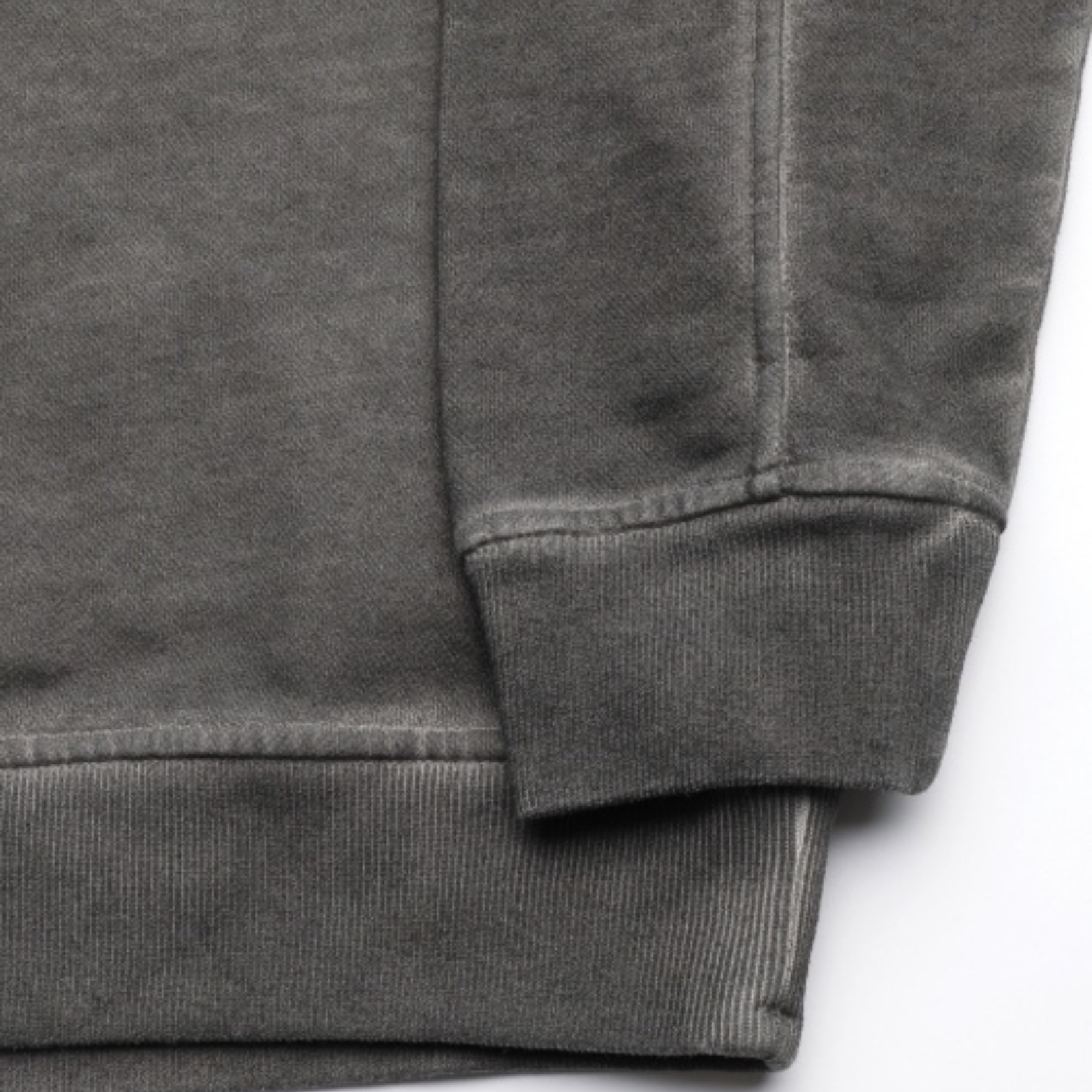 Crew Neck Diagonal Fleece