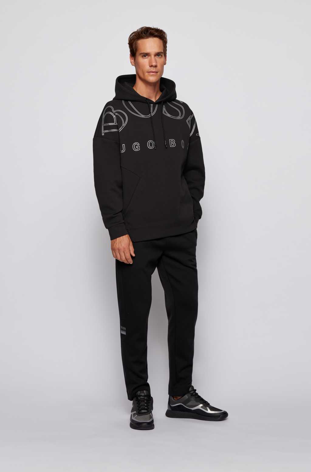 INTERLOCK PULLOVER HOODIE