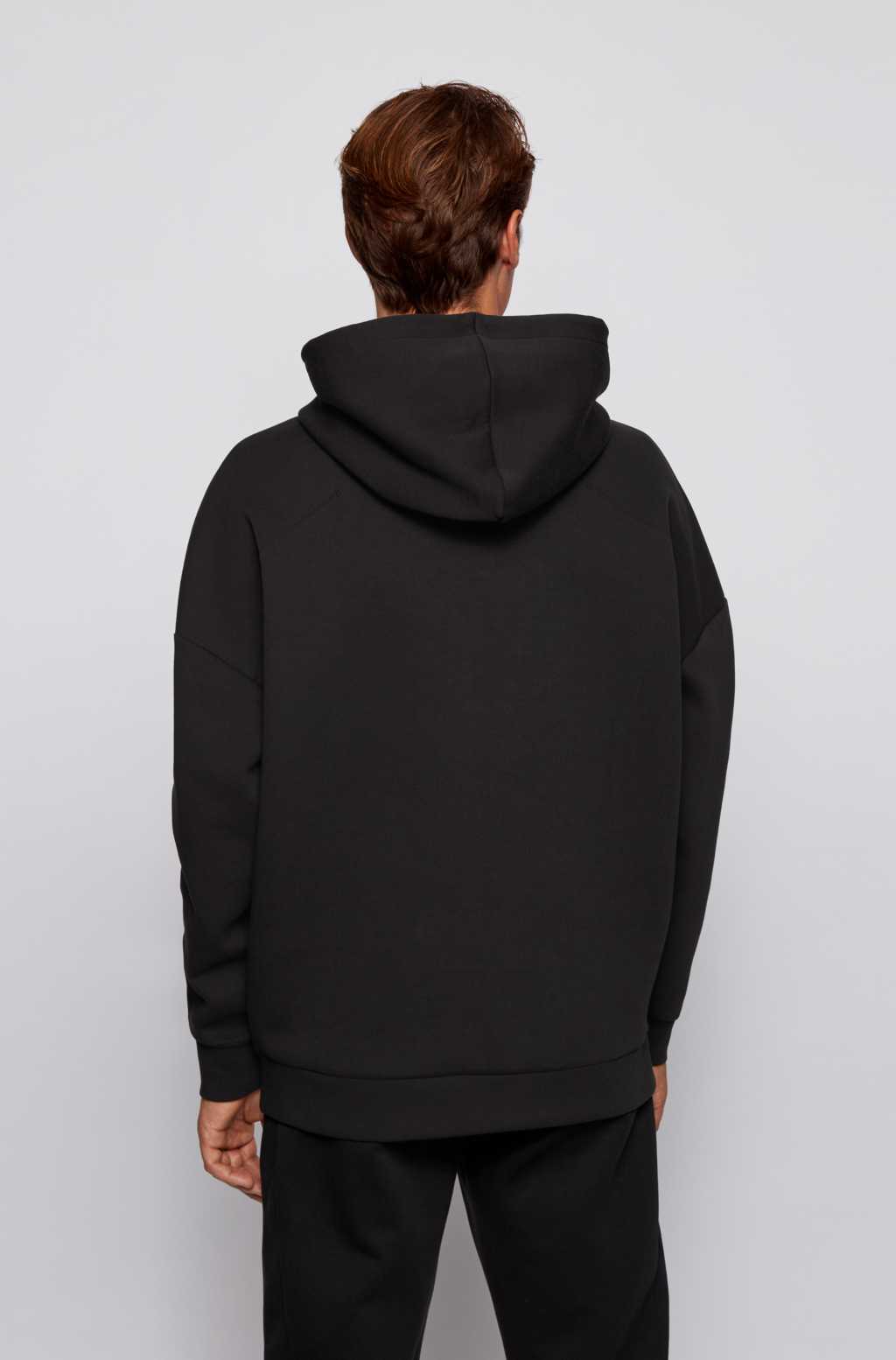 INTERLOCK PULLOVER HOODIE